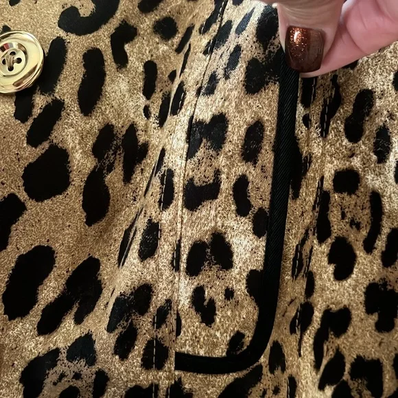 WHBM SWING LEOPARD COAT BNWT 12 - Picture 7 of 10